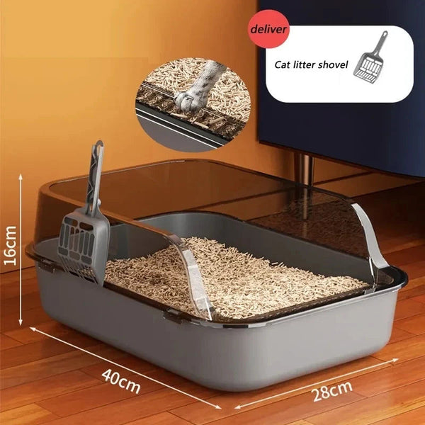 High Side Box With Scoop Cat Litter