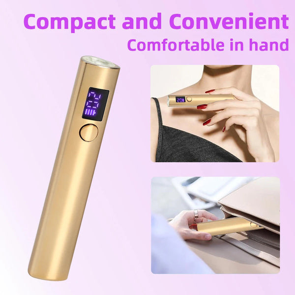 Mini Uv Led Nail Dryer Lamp Usb Gold Nail Dryers & Lamps