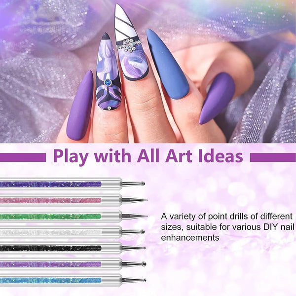 31Pcs Nail Art Brushes And Dotting Tools Nail Art Tools