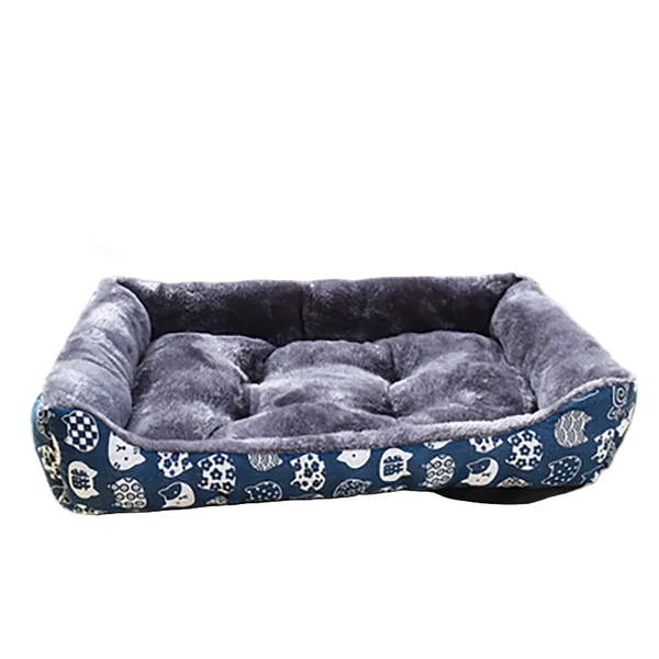 Blue Pet Dog Bed Sofa Mat For Cats & Dogs Pet Beds