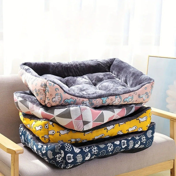 Blue Pet Dog Bed Sofa Mat For Cats & Dogs Pet Beds