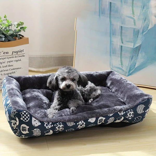 Xl Blue Pet Dog Bed Sofa Mat For All Sizes Pet Beds