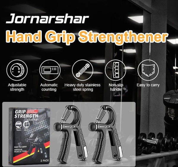 2 Pack Hand Grip Strengthener For Fitness And Wrist Rehabilitation Hand Grippers