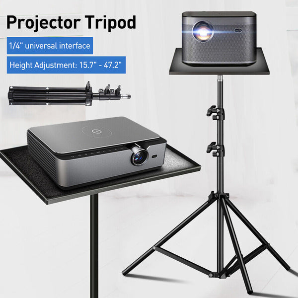 Laptop Projector Stand Tripod With Tray Projector Mounts & Stands