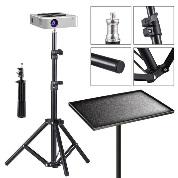 Laptop Projector Stand Tripod With Tray Projector Mounts & Stands
