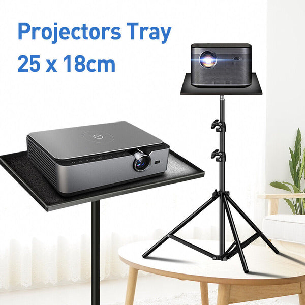 Laptop Projector Stand Tripod With Tray Projector Mounts & Stands