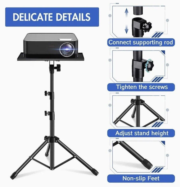 Tripod Stand For Projector & Laptop 22 55 Projector Mounts & Stands