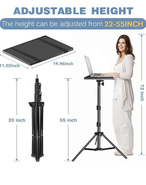 Tripod Stand For Projector & Laptop 22 55 Projector Mounts & Stands