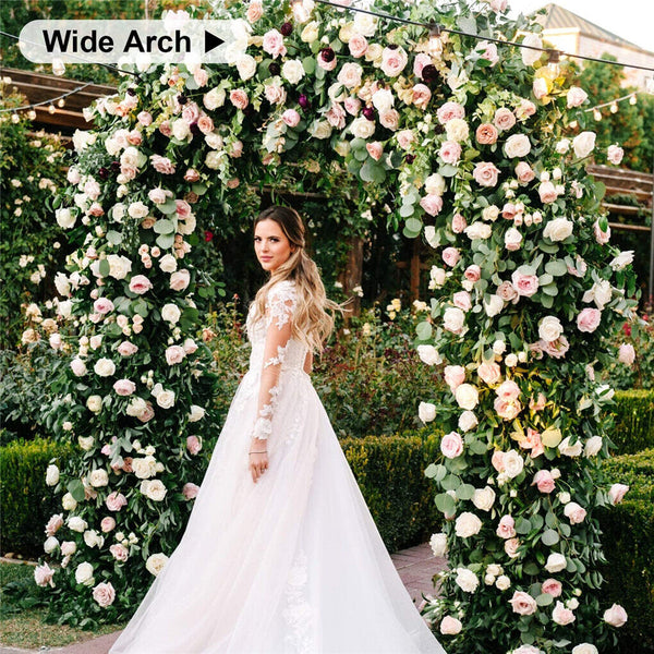 Stereoscopic Metal Garden Arch Arbor Wedding Pergola Trellis Garden Arches