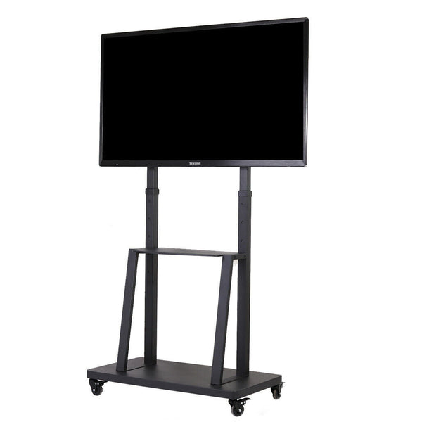 32 80 Rolling Tv Stand With Tier Shelf Adjustable Mount Tv Stands & Entertainment Units
