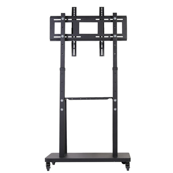 32 80 Rolling Tv Stand With Tier Shelf Adjustable Mount Tv Stands & Entertainment Units