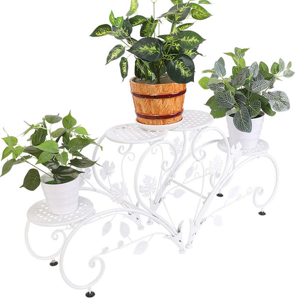 Set Of 2 Plant Stand Wedding Garden Flower Shelf Rack Plant Stands