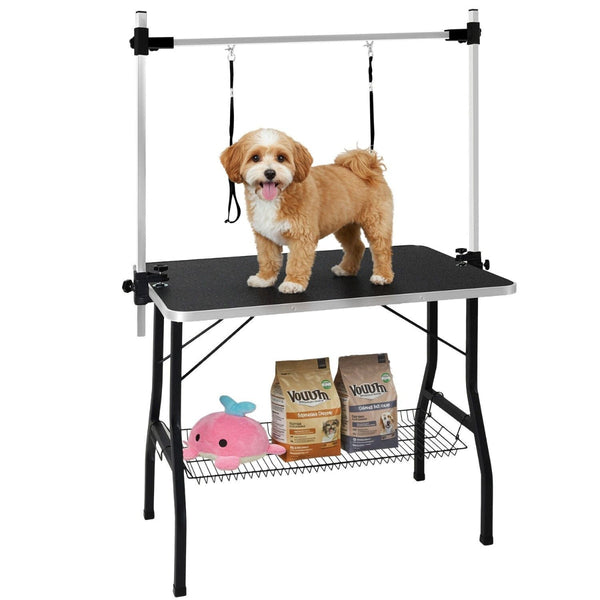 Pet Grooming Table For Australian Cattle Dog Foldable Grooming Tables