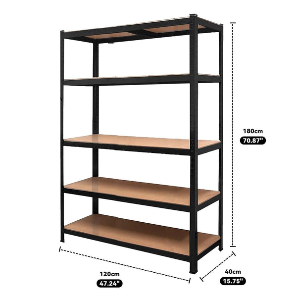 Heavy Duty Steel Warehouse Shelving Rack Storage 180Cm Tool Shelving & Racking Systems