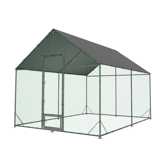 Xl Chicken Coop 276X405x300cm Large Hen House Cage Small Animal Cages & Hutches