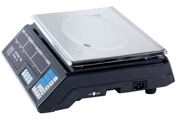 40Kg Digital Kitchen Scale Metal Electronic Postal Platform Kitchen Scales