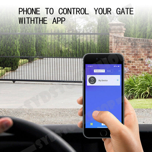 2000Kg Automatic Sliding Gate Opener Commercial Residential + App Gate Openers