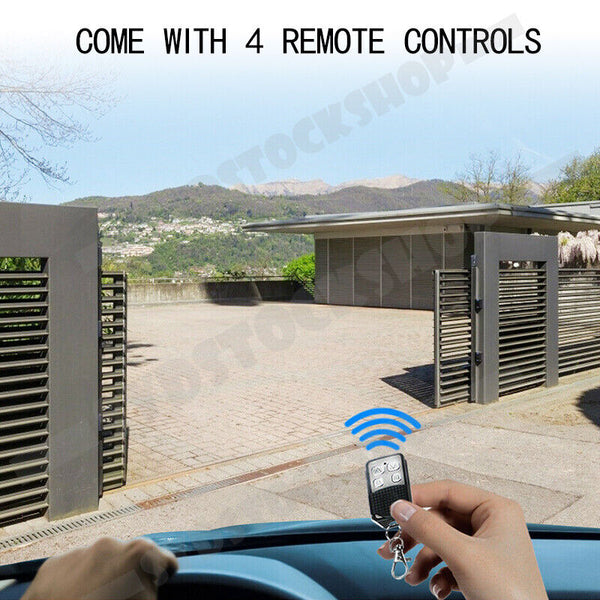 2000Kg Automatic Sliding Gate Opener Commercial Residential + App Gate Openers