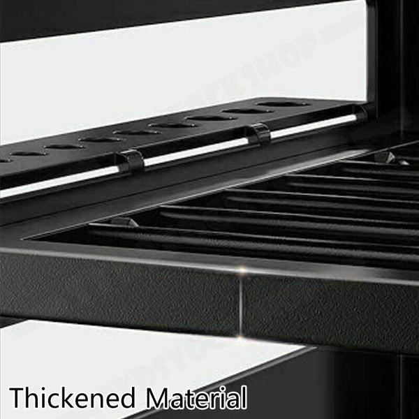 Power Tool Rack Organizer Wall Mount Drill Holder 4 Layers Tool Boxes