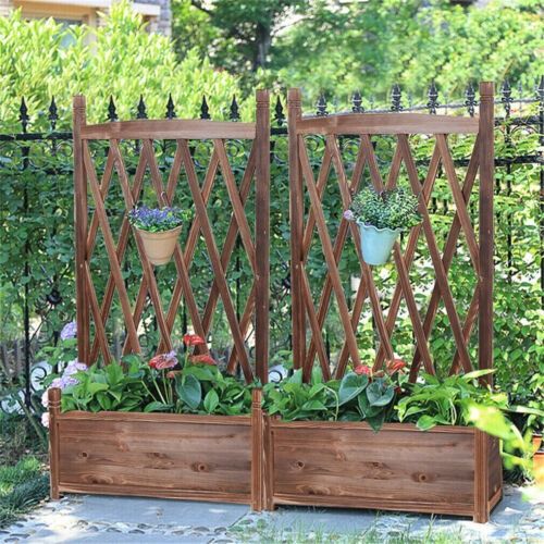 Medium Raised Garden Bed 60X30x33cm Wooden Planter Box Raised Garden Beds