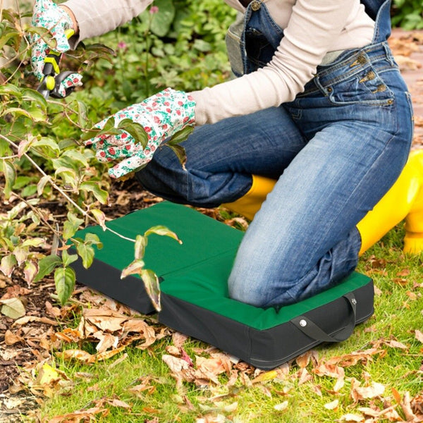 Premium Kneeling Pad Green/Grey Large Comfort Mat Garden Kneelers & Seats