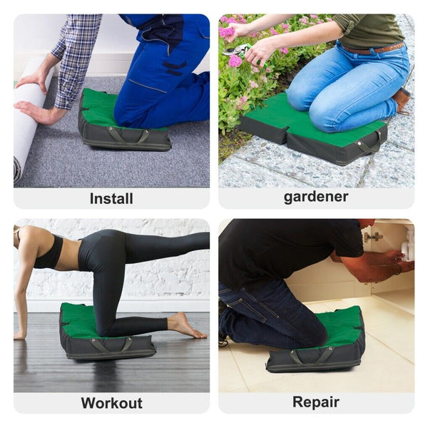 Premium Kneeling Pad Green/Grey Large Comfort Mat Garden Kneelers & Seats