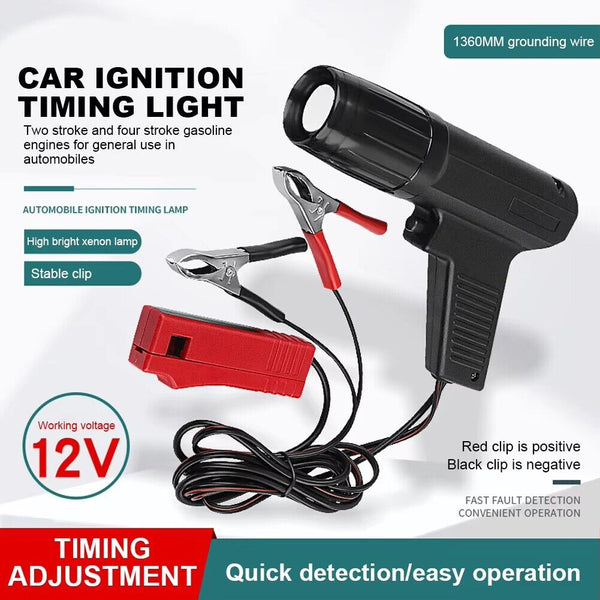 Universal 12V Ignition Timing Light Strobe Lamp With 1.36M Cable Other Hand Tools