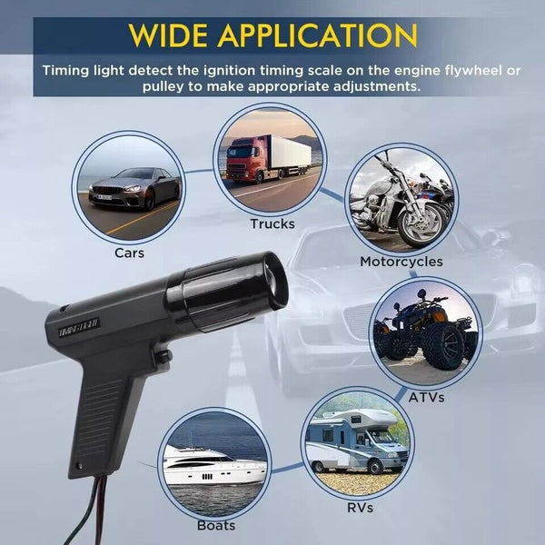 Universal 12V Ignition Timing Light Strobe Lamp With 1.36M Cable Other Hand Tools