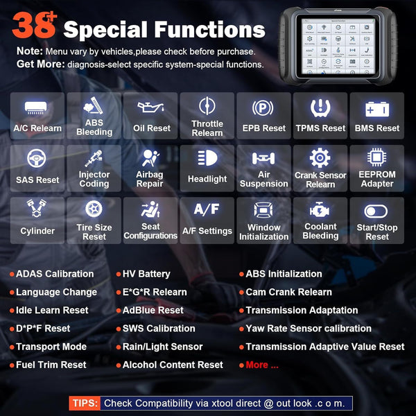 D8s Obd2 Scanner Diagnostic Tool 2025 Newest Version Code Readers & Scanners
