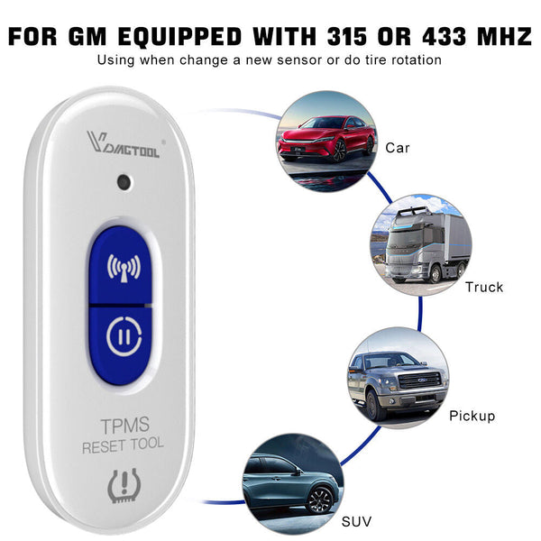 Tp508 Tpms Relearn Tool For Gm Tire Pressure Reset Tyre Accessories