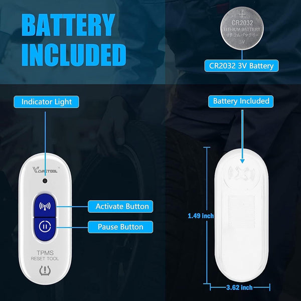 Tp508 Tpms Relearn Tool For Gm Tire Pressure Reset Tyre Accessories
