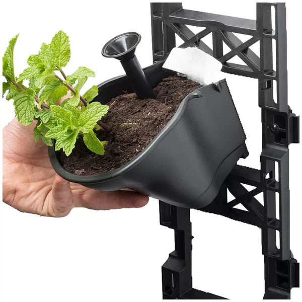 Quint Vertical Garden With 8 Frames And 40 Pots Baskets Pots Window Boxes
