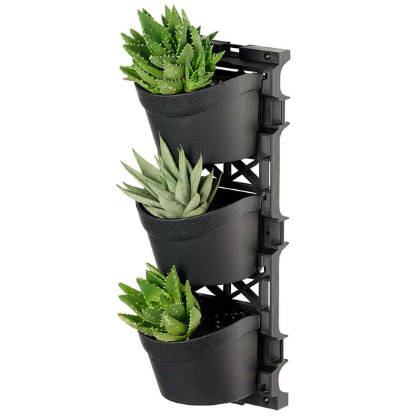Tri Vertical Garden With 4 Frames And 12 Pots Baskets Pots Window Boxes