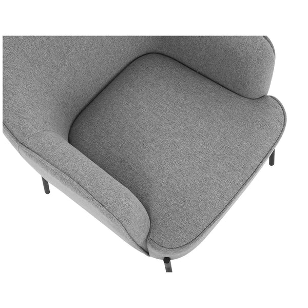 Hugo Upholstered Armchair Light Grey Sofas Armchairs & Couches
