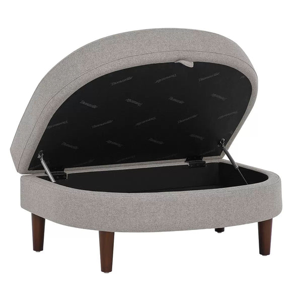 Accent Chair With Storage Ottoman Accent Chairs