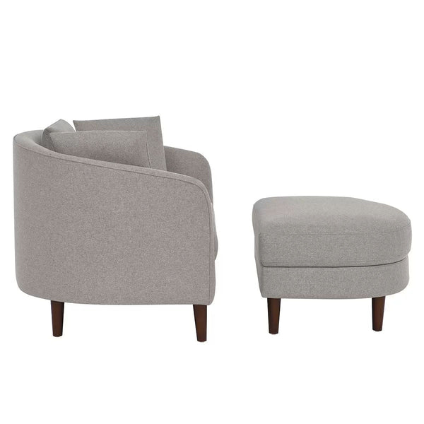Accent Chair With Storage Ottoman Accent Chairs