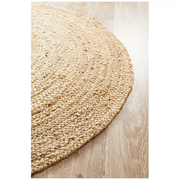 Atrium Polo Natural Indoor Rug 150 X 150Cm Rugs