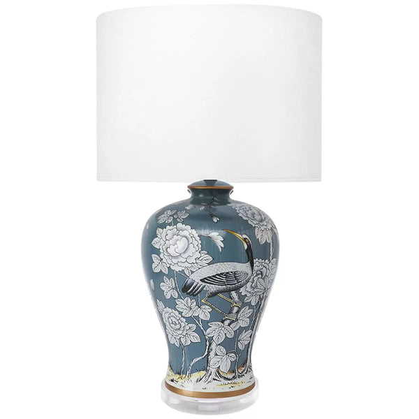 Seraphine Table Lamp Blue Side Tables