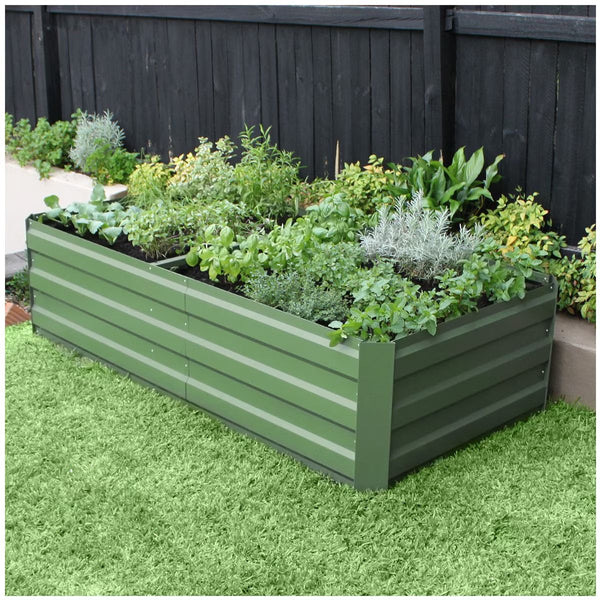 Large Garden Bed 180 X 90 45Cm Eucalyptus Raised Garden Beds