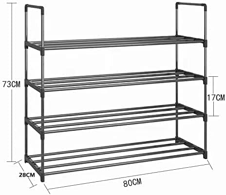 Stainless Steel Four Tier Shoe Rack Black Home Organisation Storage


Stainless Shoe Racks