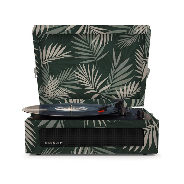 Crosley Voyager Turntable Record Player 3 Speed Bluetooth Tropical Fern Green Other Home Stereo Components