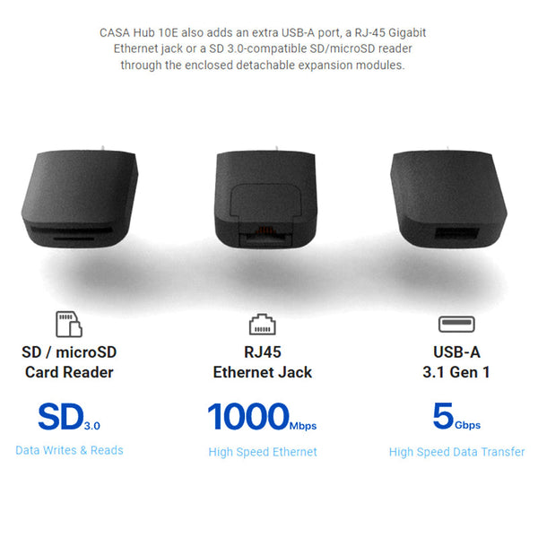 Adam Elements Casa Hub 10E Super Dock Usb Tb3 8K Hdmi Macbook Laptop Other Laptop & Desktop Accs