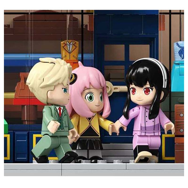 Kalos Spy X Family Forger Family's Adventure Building Block Set Tailor Shop Building Toys Sets & Packs