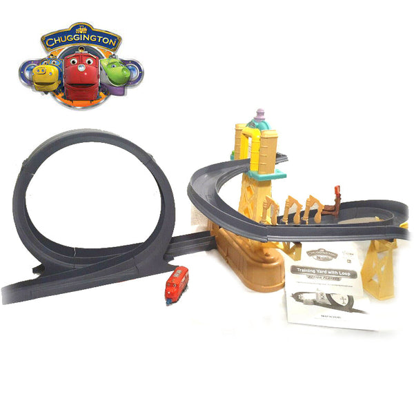 Chuggington Train Motorised Training Yard Loop Ready To Play Set With Diecast Wilson Imagination Play Set Toys