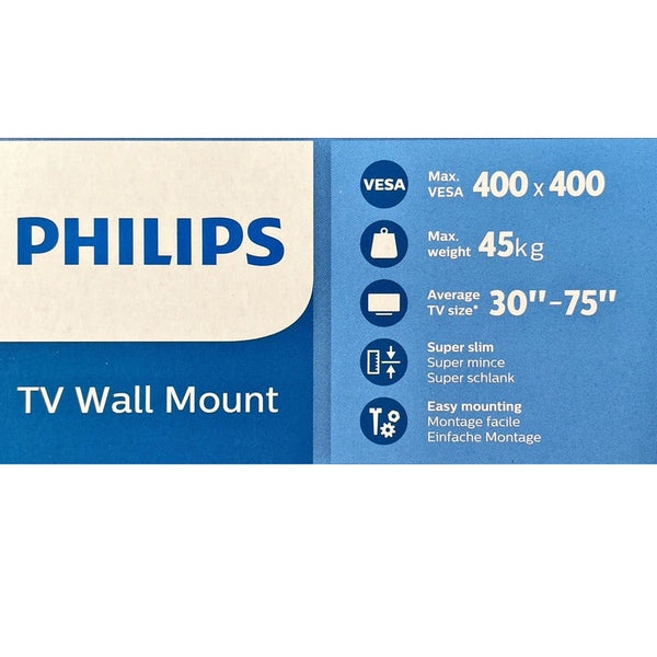 Philips Tilt Tv Monitor Wall Mount Bracket For 32 40 55 65 70 75 Inch Universal Sqm7442 Monitor Mounts & Stands