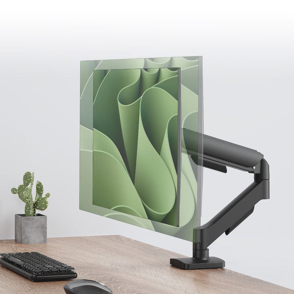 Activiva Ergolife Gas Spring Single Arm Mount For 1732" Displays Desk Clamp Monitor Mounts & Stands