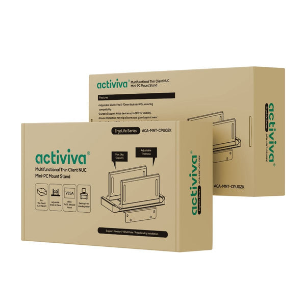 Activiva Multifunctional Thin Client / Nuc Mini Pc Mount Stand Mounts Stands & Holders