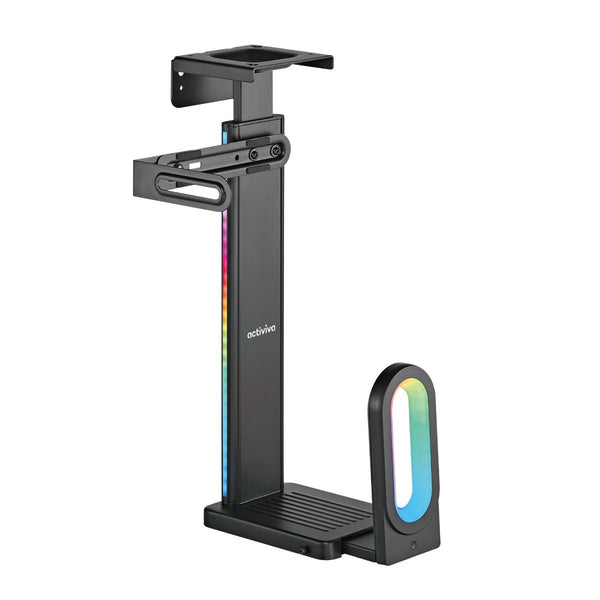 Activiva Rgb Ultra Wide Adjustable Wall & Under Desk Gaming Pc Mount Monitor Mounts & Stands