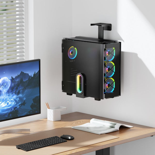 Activiva Rgb Ultra Wide Adjustable Wall & Under Desk Gaming Pc Mount Monitor Mounts & Stands