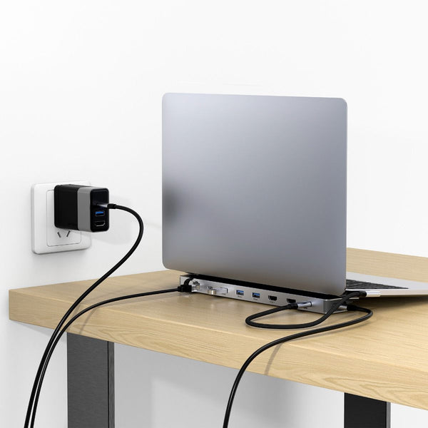 Mbeat D12 Multi Port Dual Hdmi 4K Usb Dock Usb Cables Hubs & Adapters